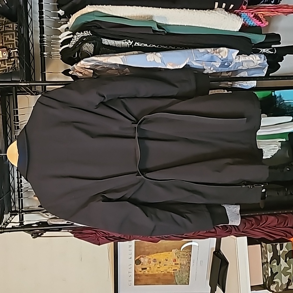 SOLD 💔 PRADA Vintage Nylon Belted Trench Coat - Picture 8 of 12